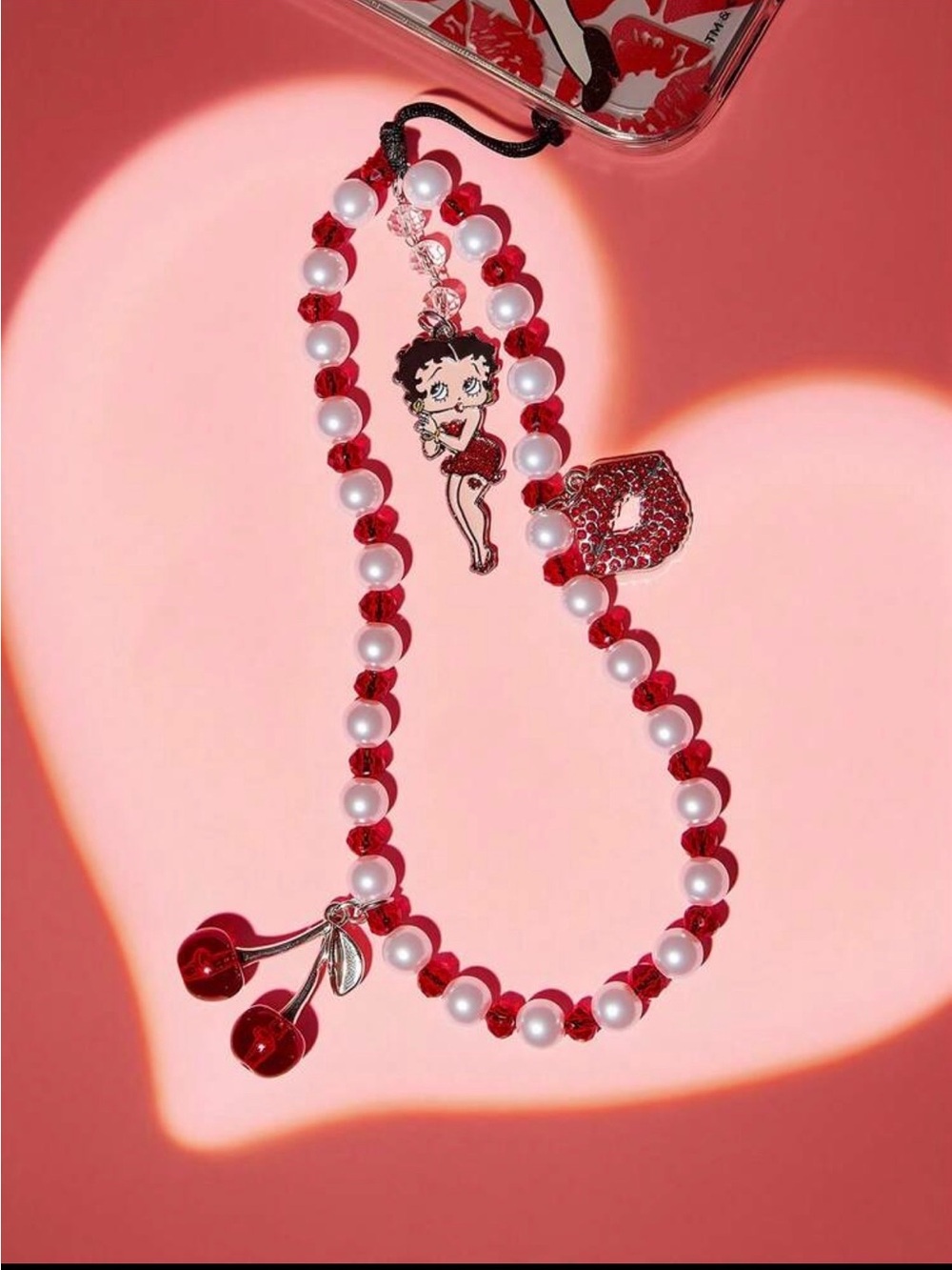 Betty Boop Beaded Mobile Phone Chain Absolutely Gorgeous 😍